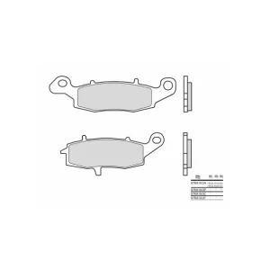 Pastillas Freno Orgánicas Brembo 07Ka1807 Imprescindible (Must-Have)
